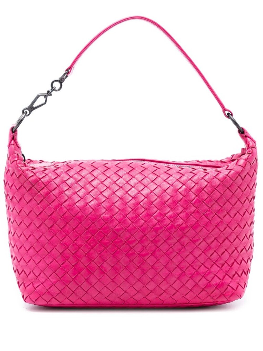 Bottega Veneta Zip Hobo Intrecciato Nappa Small